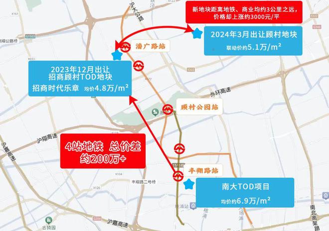 )宝山招商时代乐章地铁口距离@区域板块米乐体育app网站招商时代乐章(售楼处(图4)