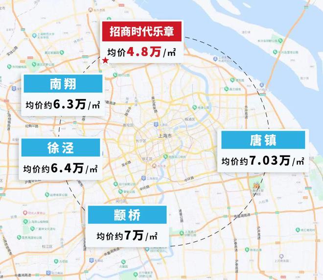 )宝山招商时代乐章地铁口距离@区域板块米乐体育app网站招商时代乐章(售楼处(图26)