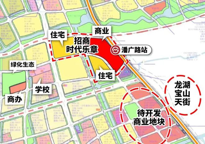 )宝山招商时代乐章地铁口距离@区域板块米乐体育app网站招商时代乐章(售楼处(图30)